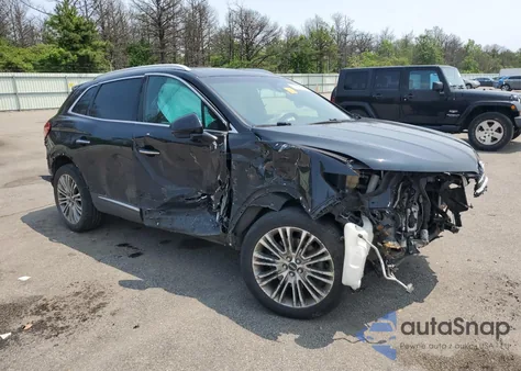 2017 Lincoln Mkx Reserve из США, поврежденный, VIN 2LMPJ8LR2HBL53337